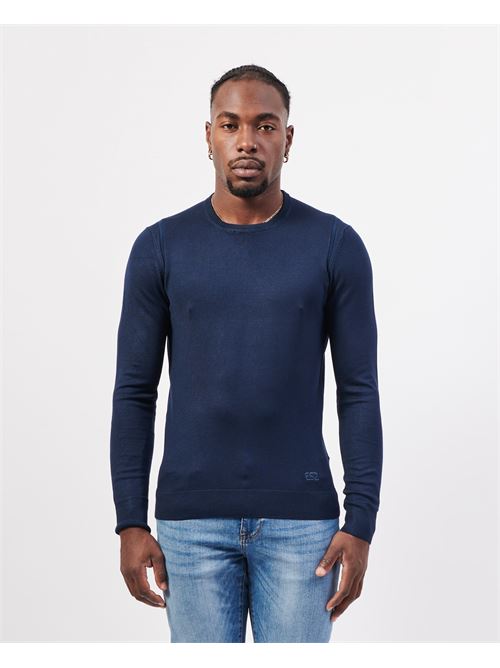 Yes Zee Men's Crew Neck Sweater in Viscose Blend YES ZEE | M835-MR000710